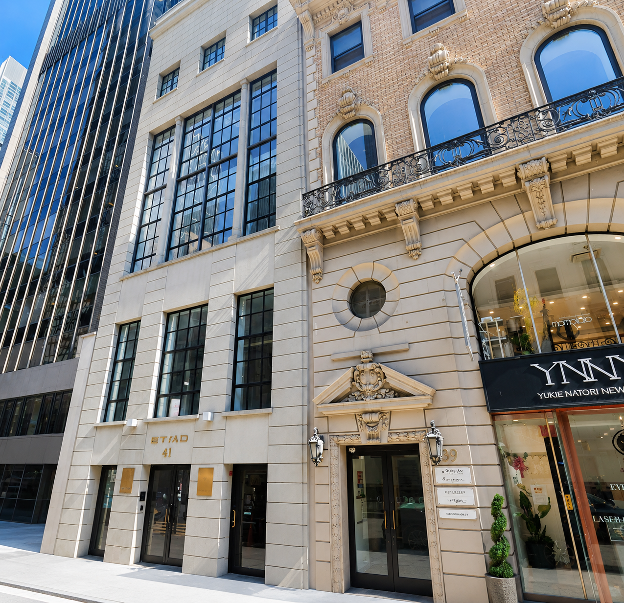 39 West 56th Street, Plaza District — full floor and penthouse office for lease